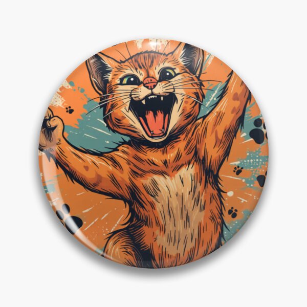 Item preview, Crazy cat designed and sold by MaciejGraphics.