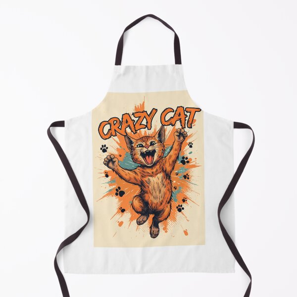 Item preview, Crazy cat designed and sold by MaciejGraphics.