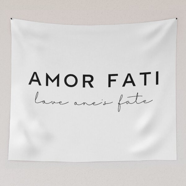 Item preview, Amor Fati Love One's Fate Stoic Philosophy Latin Quotes designed and sold by raeganluskanor.