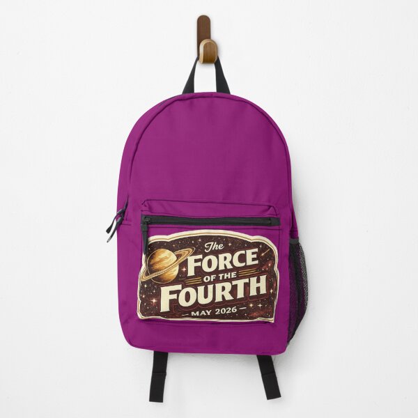 Item preview, The Force of the Fourth May 2026 – Retro Sci Fi Cinema Poster Art | Space Fan Gift designed and sold by irfanshikh.