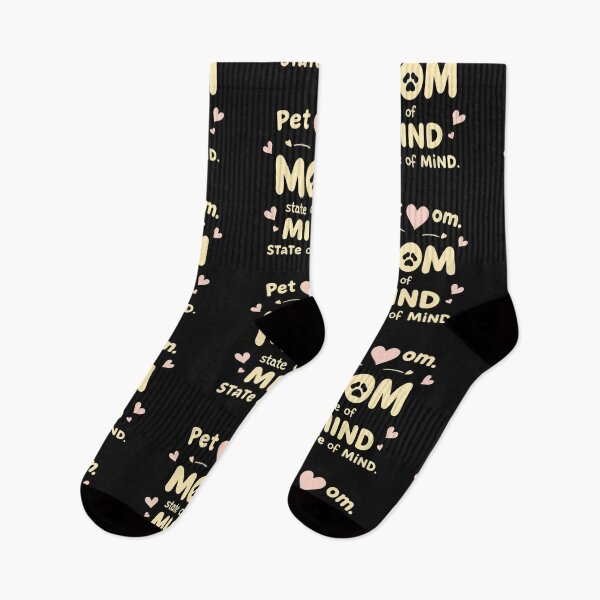 Item preview, Pet Mom State of Mind Cute Graphic Tee designed and sold by artlife4.