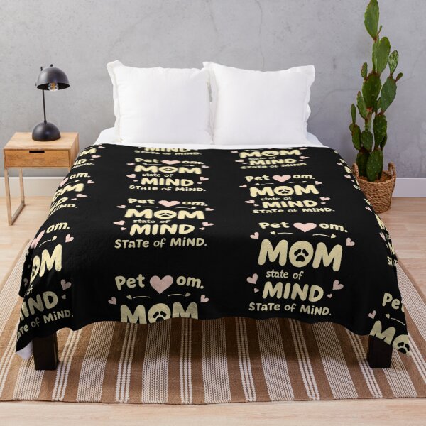 Item preview, Pet Mom State of Mind Cute Graphic Tee designed and sold by artlife4.