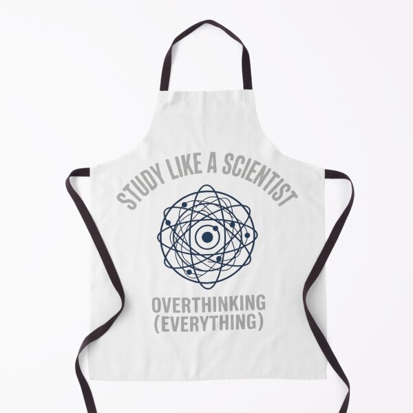 Item preview, Study Like a Scientist Overthinking Everything Funny Physics designed and sold by Amr Darwish Graphic designer.
