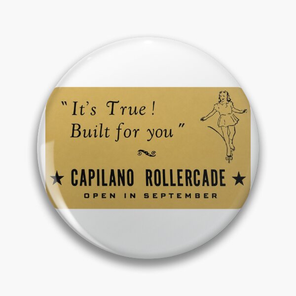 Item preview, Capilano Rollercade Vancouver Canada Roller Skating Rink Sticker Decal Label designed and sold by tislord.
