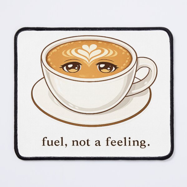 Item preview, Coffee Fuel | Kawaii Latte Art | Caffeine Addict ☕️ ✨ designed and sold by Abhi0.