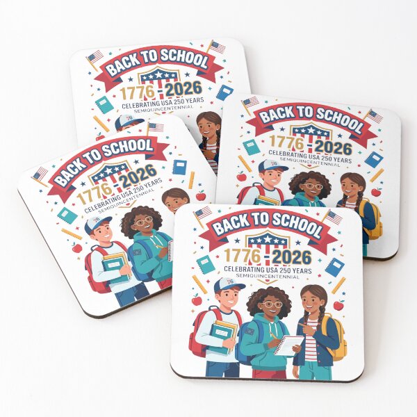 Item preview, USA 1776-2026 Semiquincentennial Back to School Celebration  designed and sold by VibranPalette.