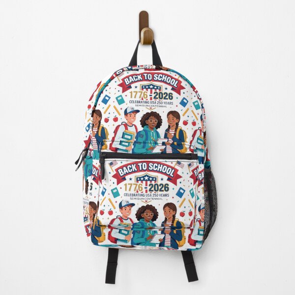Item preview, USA 1776-2026 Semiquincentennial Back to School Celebration  designed and sold by VibranPalette.
