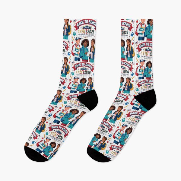 Item preview, USA 1776-2026 Semiquincentennial Back to School Celebration  designed and sold by VibranPalette.