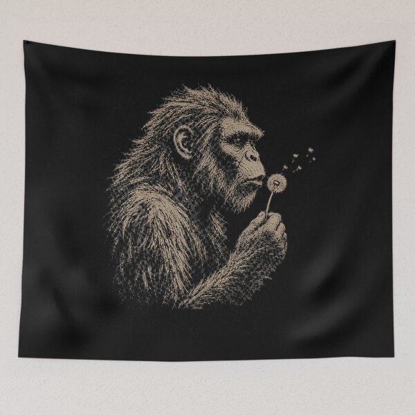 Item preview, Blowing Wishes Bigfoot Blowing Dandelion designed and sold by Jackstudioo.