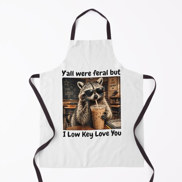 Item preview, Y'All Were Feral But I Low Key Love You designed and sold by Jackstudioo.