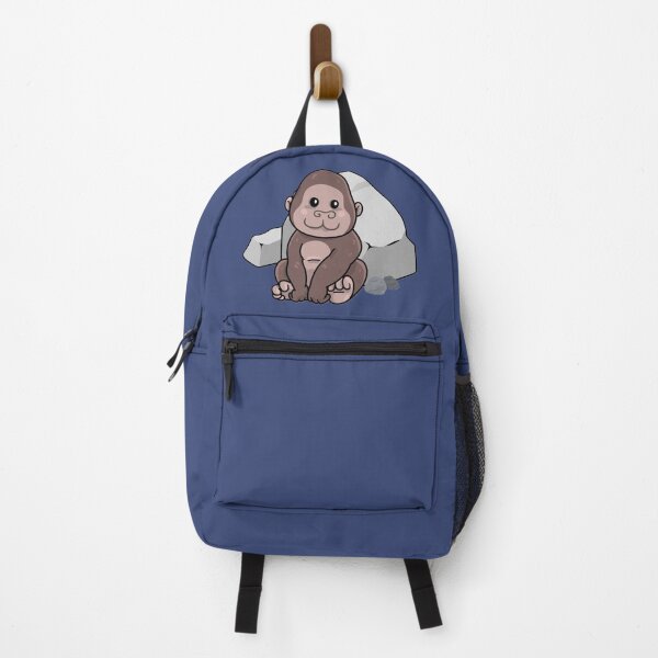 Item preview, Gentle Jungle Chibi: The Happy Little Gorilla designed and sold by Trendora Havlais.