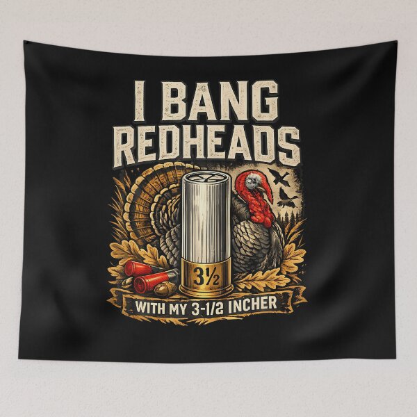 Item preview, I Bang Redheads Turkey Hunting Gobbler Outdoorsman designed and sold by Jackstudioo.