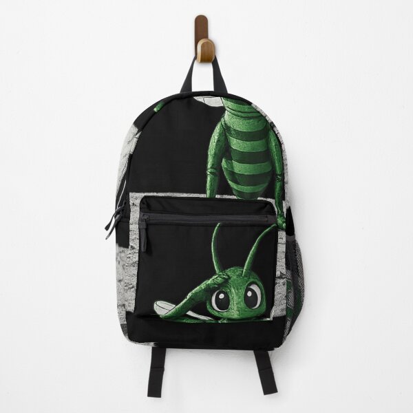 Item preview, Green Hornet Mascot Saluting On Moon With Green Letter H Flag designed and sold by StuZabine.