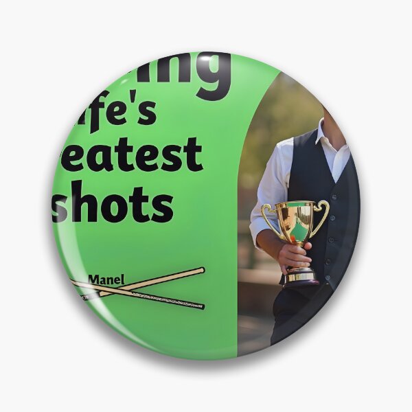 Item preview, Professional Billiard Champion Celebrating Victory Poster designed and sold by Teeshirtstoday.com.