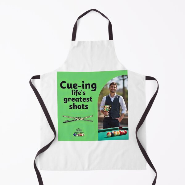 Item preview, Professional Billiard Champion Celebrating Victory Poster designed and sold by Teeshirtstoday.com.
