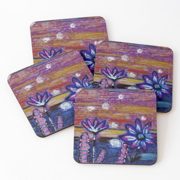 Item preview, voilet flowers designed and sold by Misfitcane.