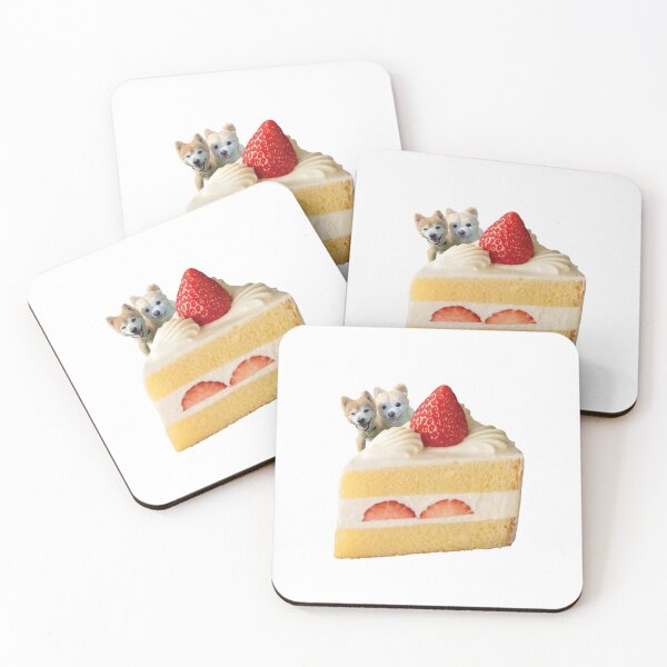 Item preview, Cake, Cute Dog, Kawaii T-shirts ,Pomeranian, strawberry,Japanese shortcake,T-shirts designed and sold by Cocohappysmiles.