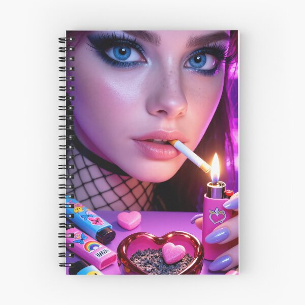 Item preview, Soft Grunge Effy Lighter Portrait designed and sold by y2kponyclub.