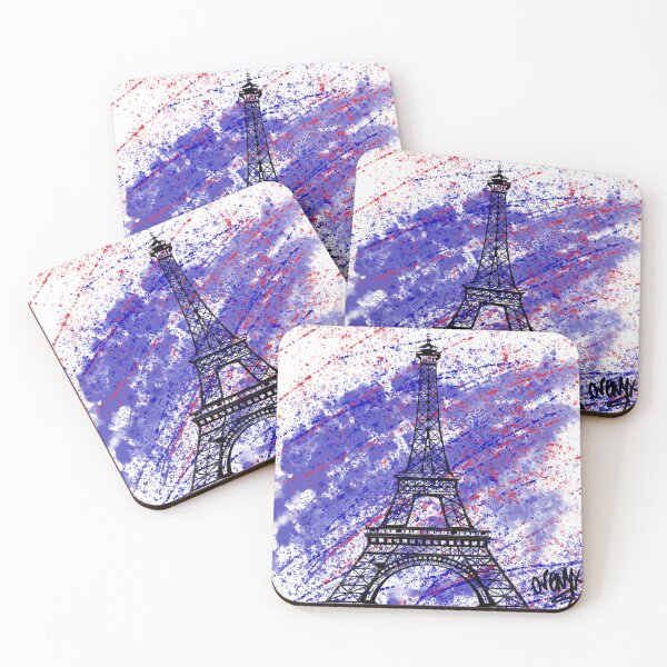 Item preview, Paris Graffiti: Tricolor Eiffel Tower designed and sold by NeproParis.