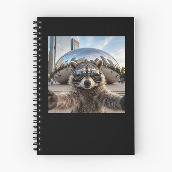 Item preview, Urban Raccoon Selfie Chicago Bean Sunglasses designed and sold by snowry.