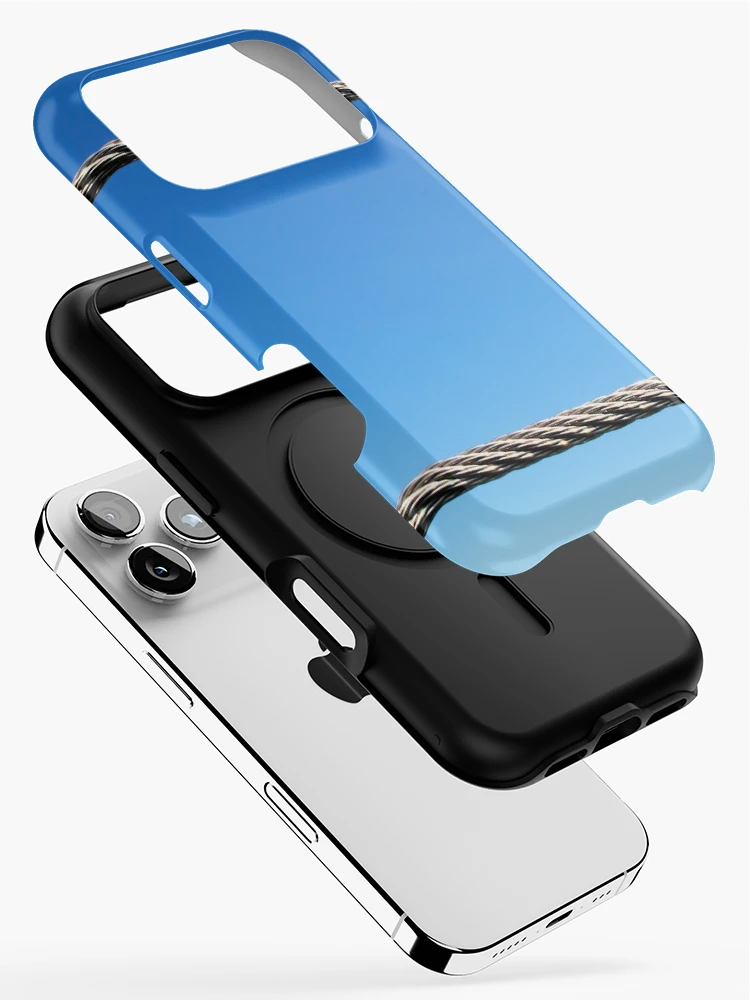 Thumbnail 2 of 4, iPhone Case, Metal Ropes designed and sold by bartlehalpin.