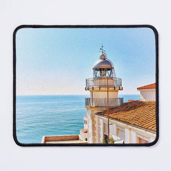 Item preview, Vintage style light house and blue sea designed and sold by AsahiNoAme.