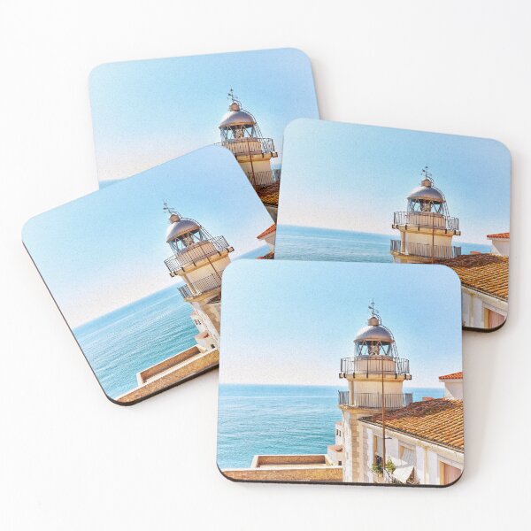 Item preview, Vintage style light house and blue sea designed and sold by AsahiNoAme.