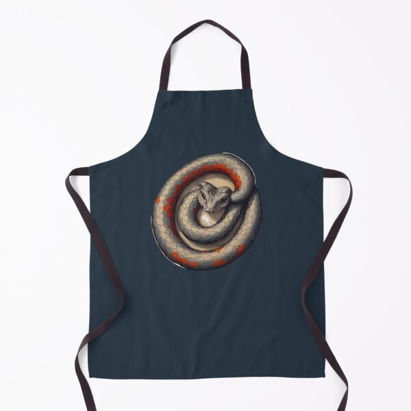 Item preview, Geometric Coiled Snake  – Modern Animal Art designed and sold by Tklezardesigns.
