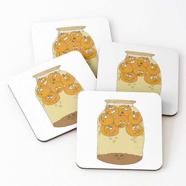 Item preview, Sweet Truth at the Bottom – Funny Fruit Compote Art designed and sold by MyxaART.