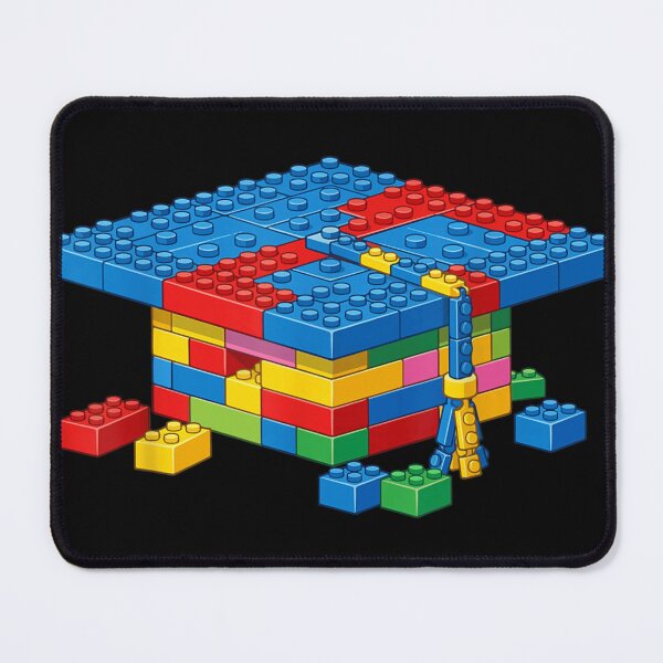 Item preview, Colorful Building Block Graduation Cap Class Of 2026 Creative Toy Bricks designed and sold by KrystinaGiGi.
