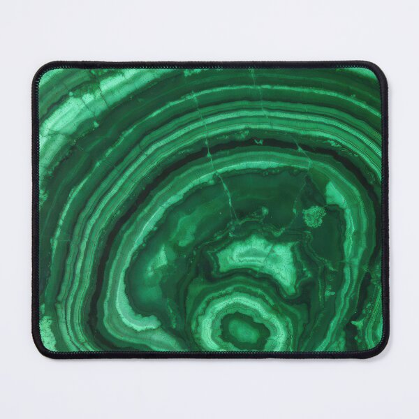 Item preview, Green Malachite Spiral Gemstone Texture designed and sold by SurfaceCraft Studio.