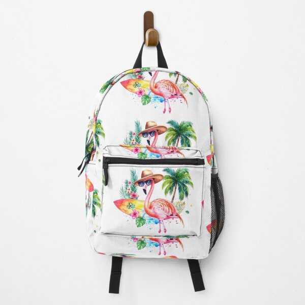 Item preview, Tropical Surfer Flamingo designed and sold by EdicrisR.