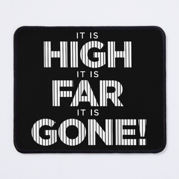 Item preview, It Is High It Is Far It Is Gone Baseball Home Run designed and sold by KrystinaGiGi.