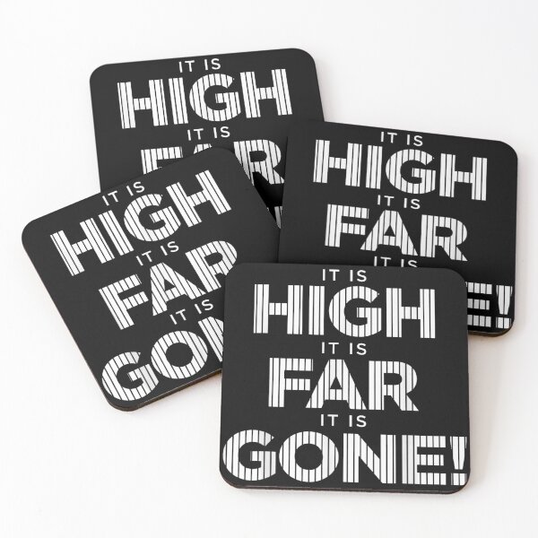 Item preview, It Is High It Is Far It Is Gone Baseball Home Run designed and sold by KrystinaGiGi.