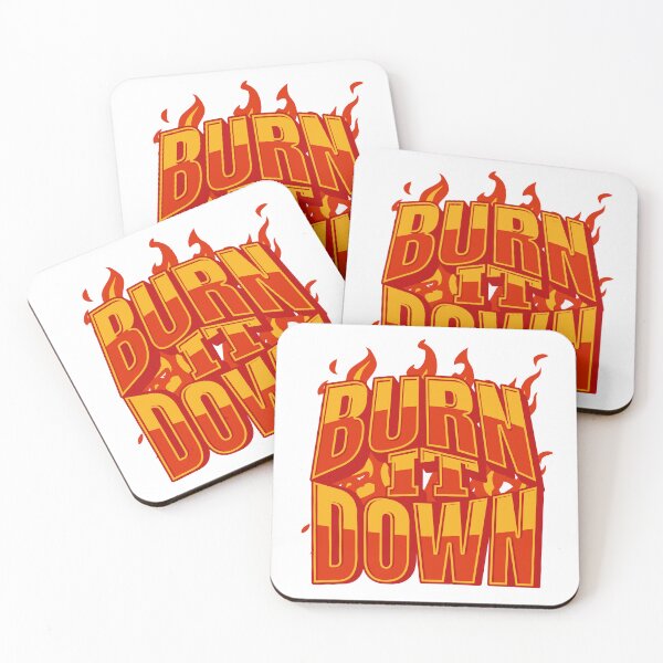 Item preview, Burn It Down Visionary Wrestling Fan Design Monday Night Messiah Revolutionary Gift designed and sold by Jenzey.