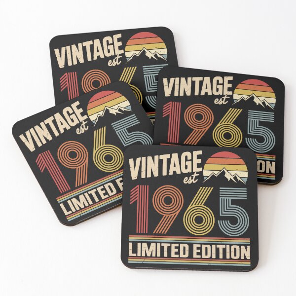 Item preview, Vintage 1965 Birthday : 61st Birthday Retro Gift, Sixty One Gift Idea, 61st Birthday Gift, Vintage 1965 Birthday designed and sold by Merchall  store.