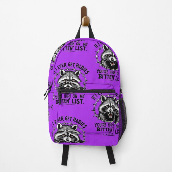 Item preview, IF I EVER GET RABBIES YOU'RE HIGH ON MY BITTEN' LIST. designed and sold by adamjourney.