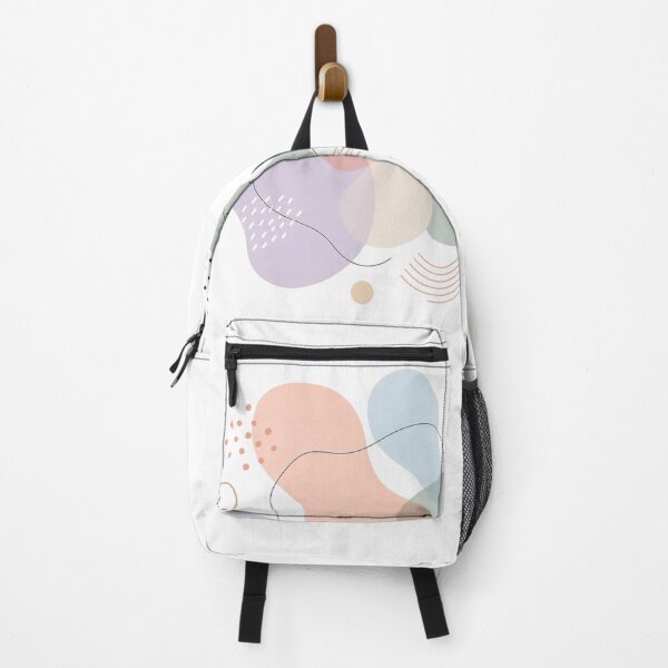 Item preview, Minimal Abstract Shapes Design | Pastel Aesthetic Modern Art | Soft Organic Blob Illustration on White Background designed and sold by Sanika arts .
