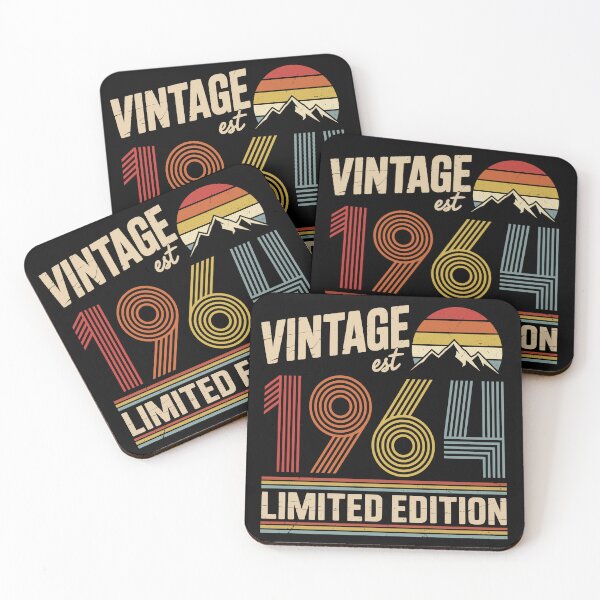 Item preview, Vintage 1964 Birthday : 62nd Birthday Retro Gift, Sixty two Gift Idea, 62nd Birthday Gift, Vintage 1964 Birthday designed and sold by Merchall  store.