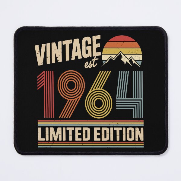 Item preview, Vintage 1964 Birthday : 62nd Birthday Retro Gift, Sixty two Gift Idea, 62nd Birthday Gift, Vintage 1964 Birthday designed and sold by Merchall  store.