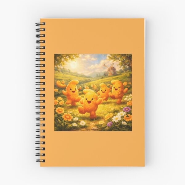Item preview, Joyful Puffs Frolic in a Sunny Meadow. designed and sold by JoyNest = "The nest of joy".