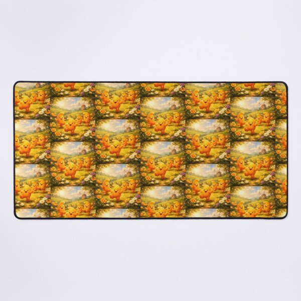 Item preview, Joyful Puffs Frolic in a Sunny Meadow. designed and sold by JoyNest = "The nest of joy".