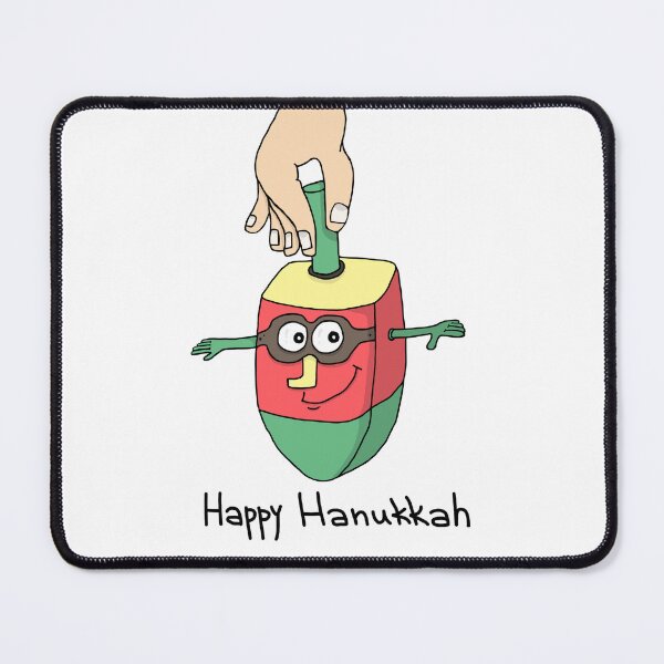 Item preview, Happy Hanukkah Dreidel - Funny Quirky Holiday Character Art designed and sold by MyxaART.