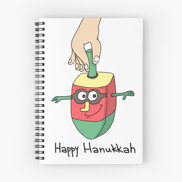 Item preview, Happy Hanukkah Dreidel - Funny Quirky Holiday Character Art designed and sold by MyxaART.