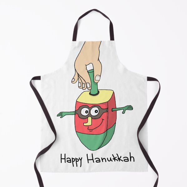 Item preview, Happy Hanukkah Dreidel - Funny Quirky Holiday Character Art designed and sold by MyxaART.