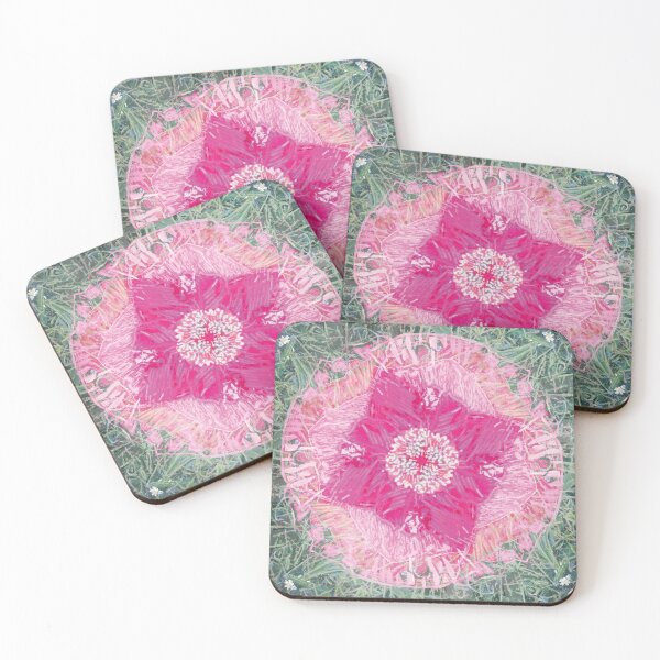 Item preview, Pink Floral Mandala Pattern for Yoga and Decor designed and sold by Paolo-Bandal.