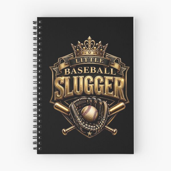 Item preview, 3D Gold Little Baseball Slugger - Royal Sports Shield Emblem designed and sold by Lozarux.