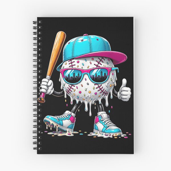 Item preview, Cool Melting Baseball Character Wearing Sunglasses And Sneakers Streetwear Urban Art designed and sold by NgumohaLanke.
