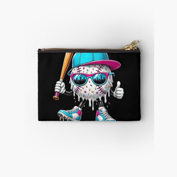 Item preview, Cool Melting Baseball Character Wearing Sunglasses And Sneakers Streetwear Urban Art designed and sold by NgumohaLanke.