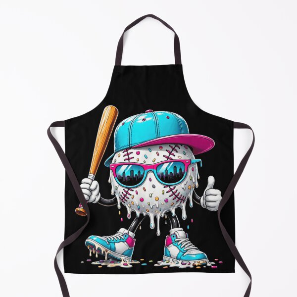 Item preview, Cool Melting Baseball Character Wearing Sunglasses And Sneakers Streetwear Urban Art designed and sold by NgumohaLanke.